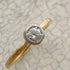 N°7 K18arm classy combination ring 0.3ct